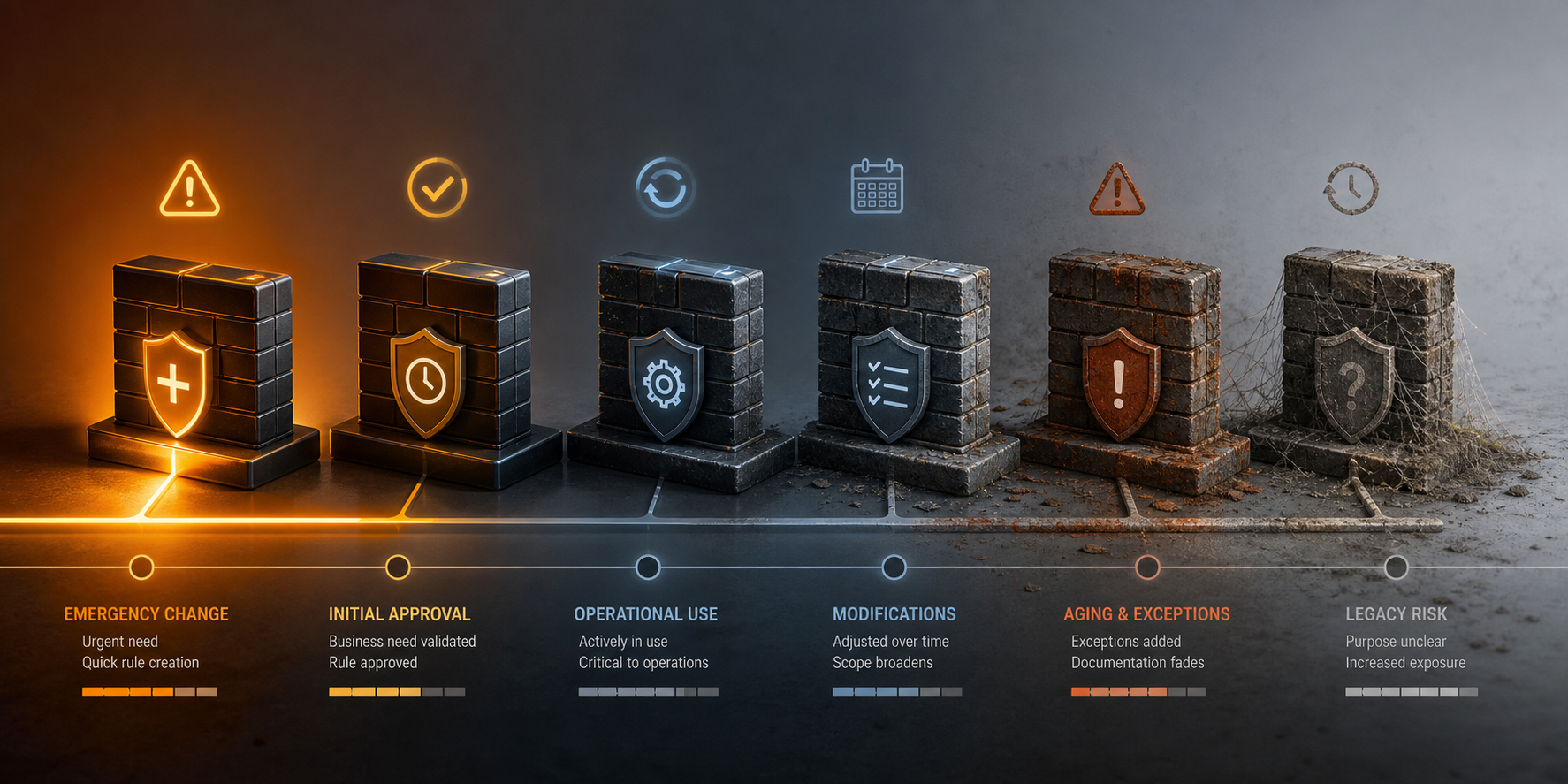 The Firewall Rule Lifecycle: From Emergency Change to Forgotten Risk