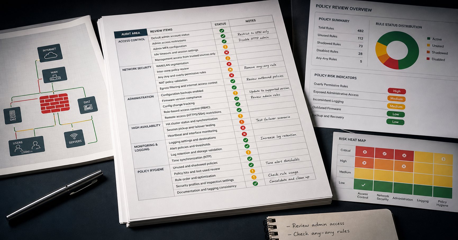 FortiGate Firewall Audit Checklist: What Security Teams Should Review First